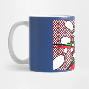 Funny Skittles Bowling Match Mug